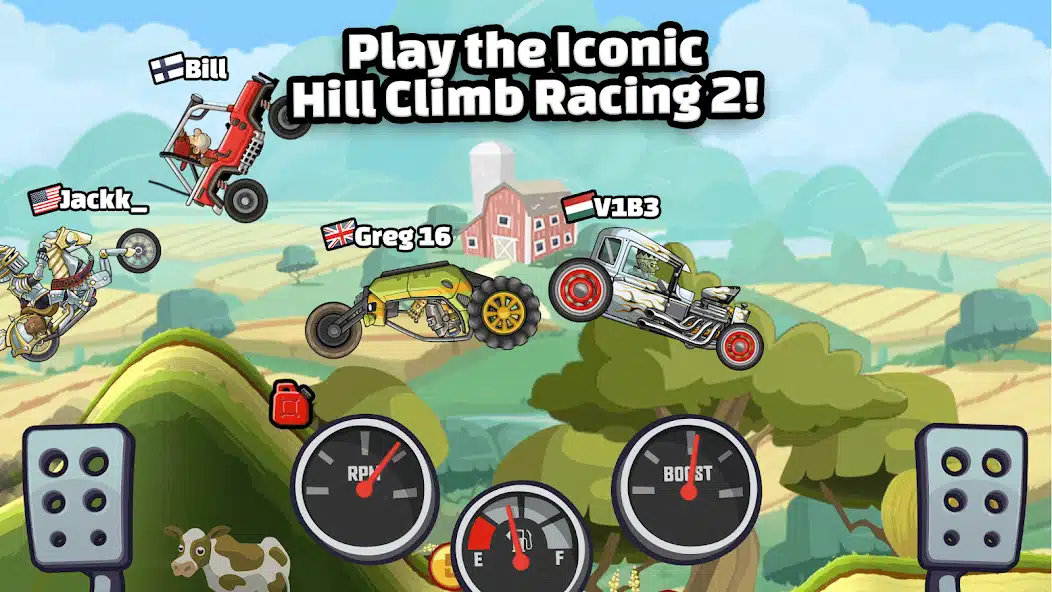 feature of hill climb racing 2 mod apk